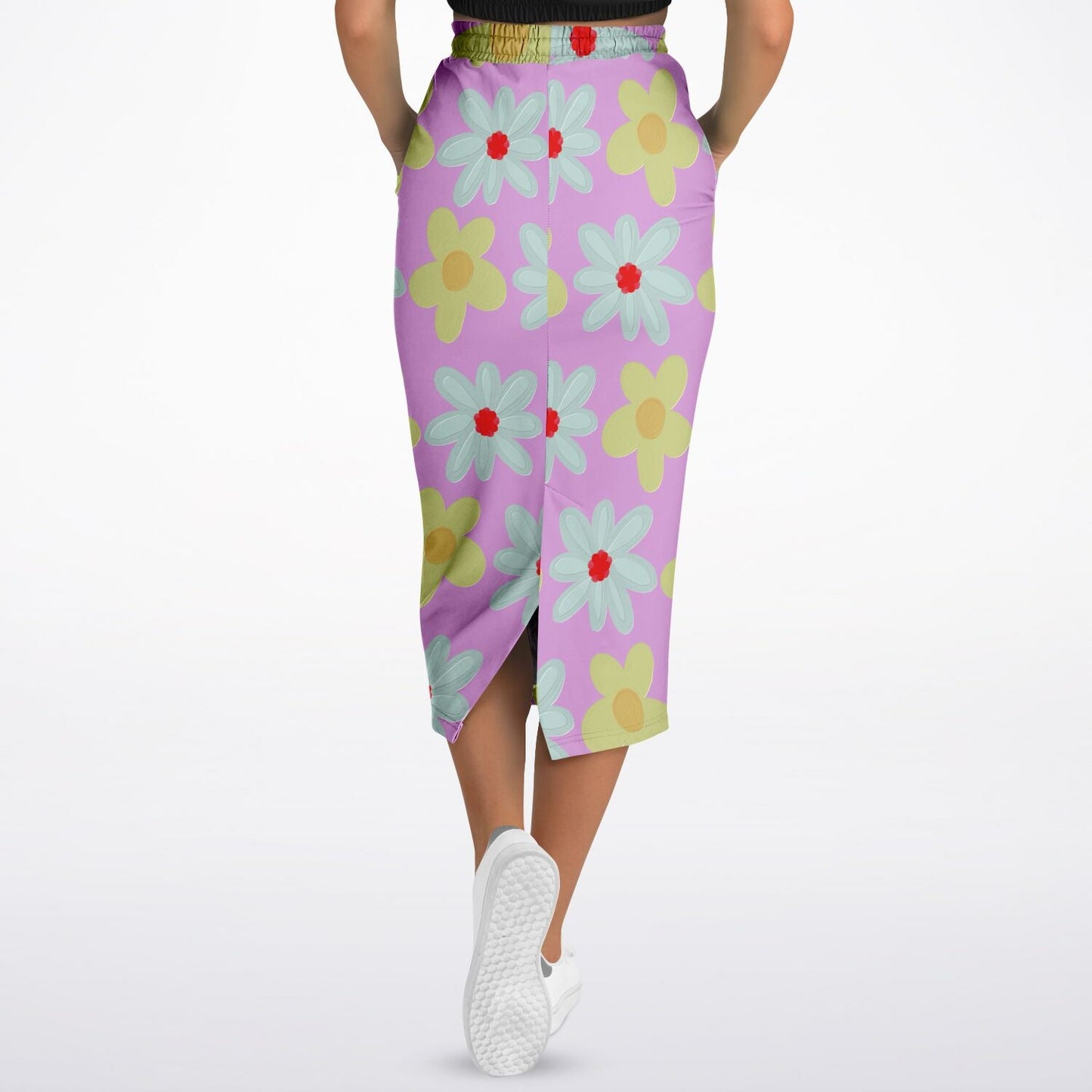 Spring 4 Long Pocket Skirt Plus