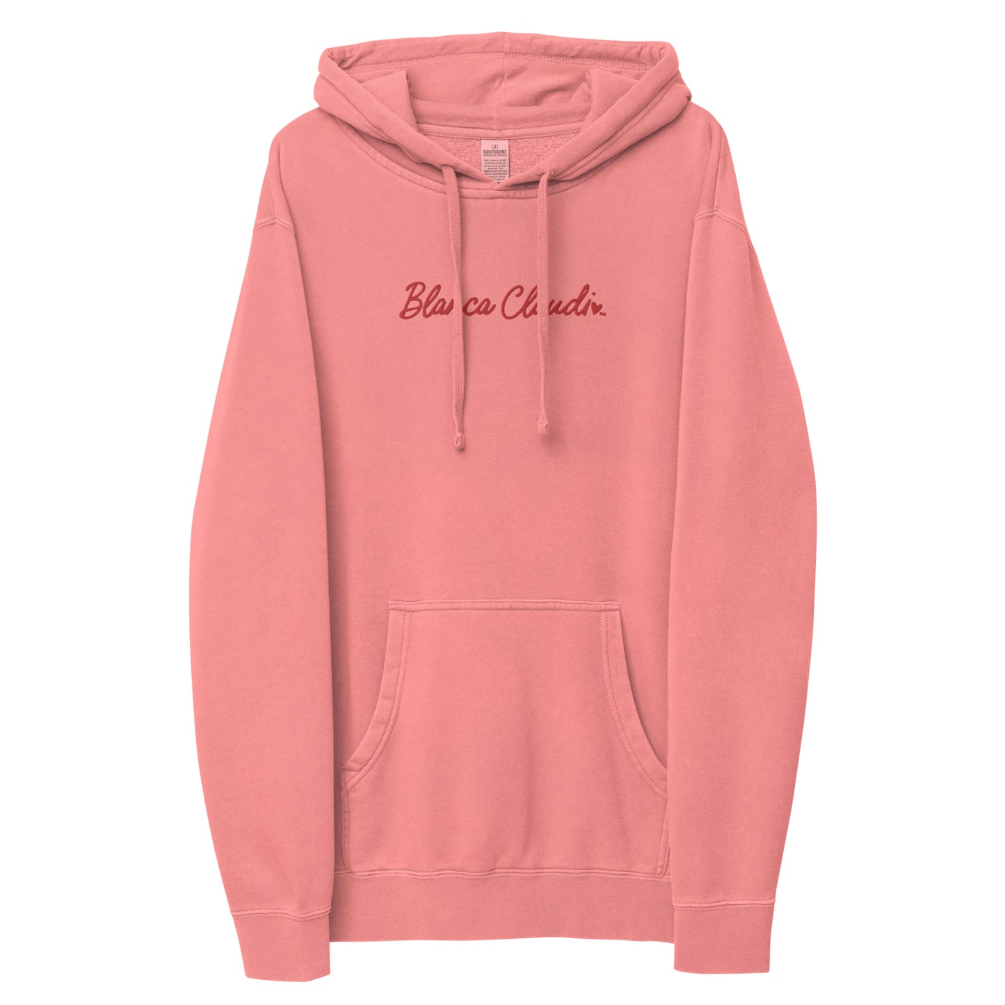 BC Guava Embroidered Unisex Pigment-dyed Hoodie