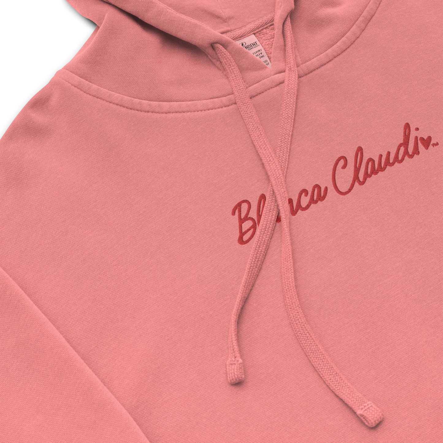 BC Guava Embroidered Unisex Pigment-dyed Hoodie