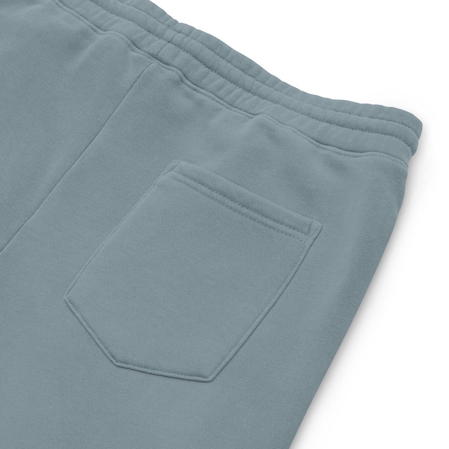 BC Dark Gray Embroidered Unisex Pigment-dyed Joggers
